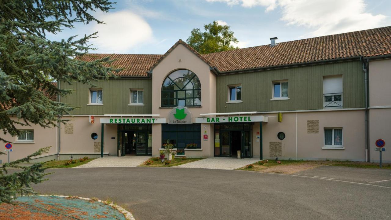 Logis Hotel - Restaurant Le Tulipier Vienne-le-Chateau Экстерьер фото